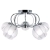 Plafon chromowany szklany 5-punktowy 8966/5 z serii RUBY - Lampy Elem